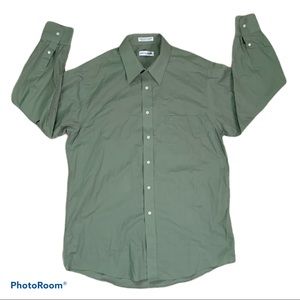 Pierre Cardin Size 16 1/2 34/35 Button Down Shirt